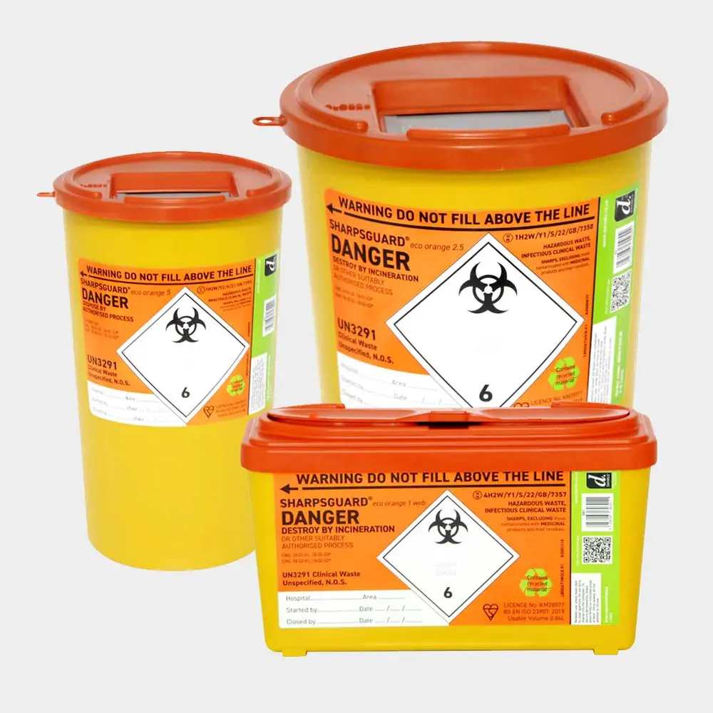 Sharps-Containers Orange