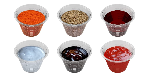 30ml Disposable Medicine Cups, Graduated - Pack of 100