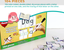 Word Builder Dry Erase Puzzle-3-in-1- Learn, Build, Write