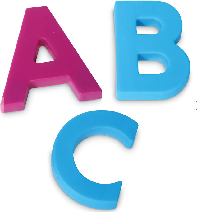 Jumbo Magnetic Uppercase Letters