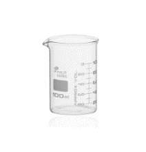 PH 100ml Glass Beaker, Squat -Single