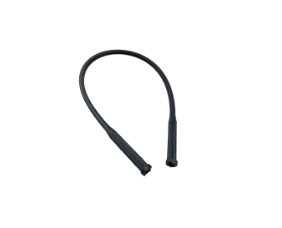 Black Neoprene Rubber Tubing, Butt Ended  8mm Bore, 5mm Wall, 600mm Length