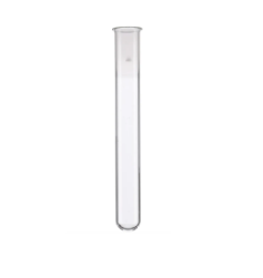 PH 125x16mm Test Tube with rim, Glass Med. Wall - Pack of 25