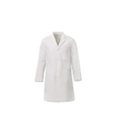 Lab Coat, Long Sleeved, Button Closure, White - Large
