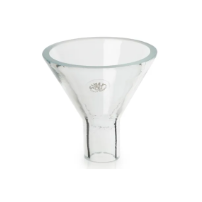Simax 80mm Glass Funnel, wide stem