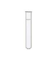 Pyrex 18x150mm Test Tube without rim, Glass Med. Wall - Pack of 50