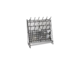 Labware Drying Rack w/fixed pegs, Wire-90 pc 