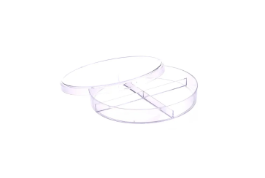 Petri Dish, 90mm 4-Chamber, non-Sterile, Disposable, PS-5/Pack