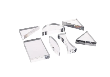 Acrylic Blocks in storage tray - Set of 7