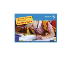 Numicon in the Nursery Teacher's Guide Set-Age 3+.  