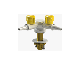 Brownall Labtap Lift and Turn Table Mount Gas Tap-2-Way