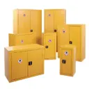 Haz Mat Cabinet (Flammables): 2Door/1Shelf Floor-90cm