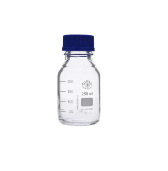Simax 250ml Clear Screw Top Reagent Bottle-Single 