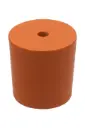 Rubber Stopper: 19mm 1-Hole-10/Pack 