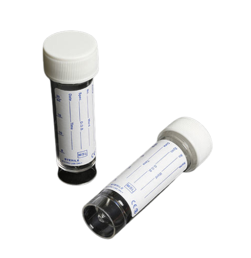  30ml Universal Specimen Container w/ printed label  Polystrene, box 400