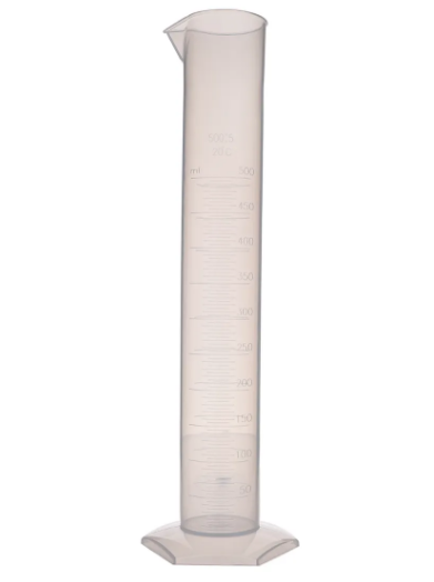 Measuring Cylinder, Polypropylene, 500ml