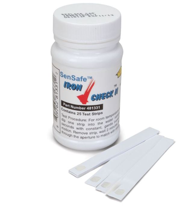 Water Chemistry Test Strips - Total Iron