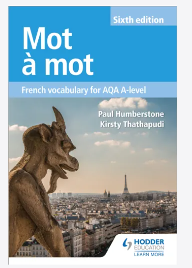 Mot à Mot 6th Ed.-French Vocabulary