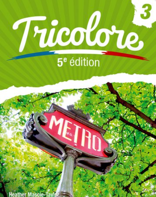 Title: Tricolore 3, 5th Ed. Student Book
