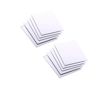 Unmounted Glass Mirrors -Plane - Pack of 10
