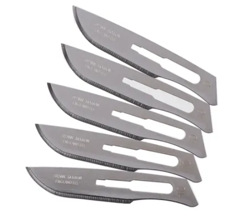 Scalpel Blades No. 4 Size #22 - Pack of 5 