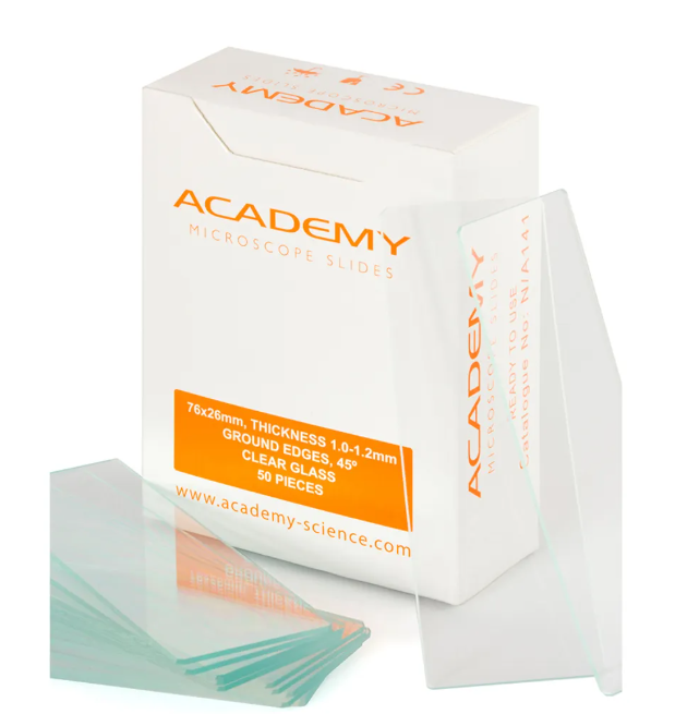 Plain Microscope Slides-76x26mm-100/Pack