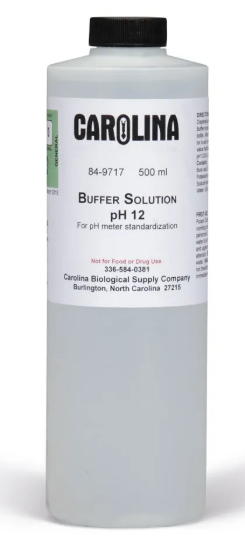 pH 12 Buffer Solution, LG Colourless - 500mL 