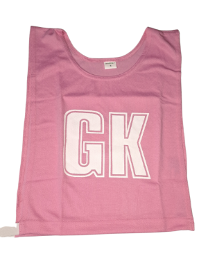 Netball Bibs Ziland Set of 7 Pink Adult Medium