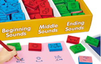 Fill-In-The-Blank Phonics Stamps - Set 1