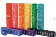 Rainbow Fractions Towers Equivalency Set