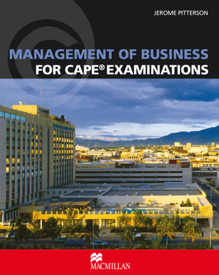 Management of Business for CAPE