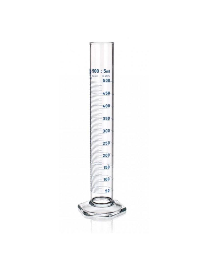 Simax 500ml Glass Measuring Cylinder-Single