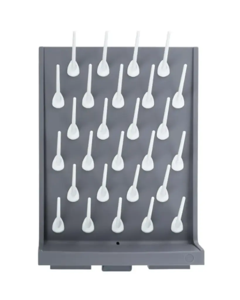 Labware Drying Rack, PP, w/Detachable Pegs 27 pcs 