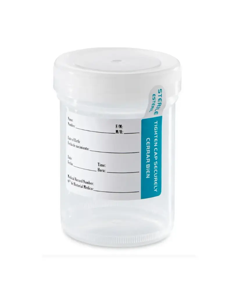 120ml Universal Specimen Cup/Cap, box of 450