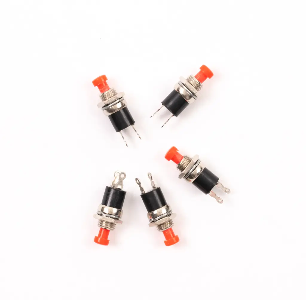 Switch: Push Button-5/Pk
