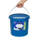 Medical Waste Container: 11.5L Pharma Disposal (no Sharps)-Blue