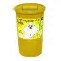 Medical Waste Container: 5L Sharps Disposal-Yellow