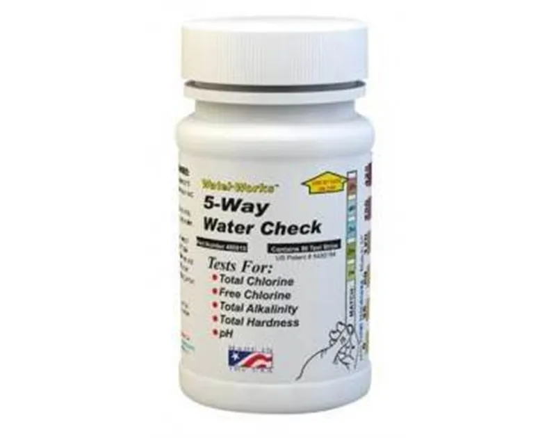 Water Test Kit: 5-way Water Check (Test Strips)
