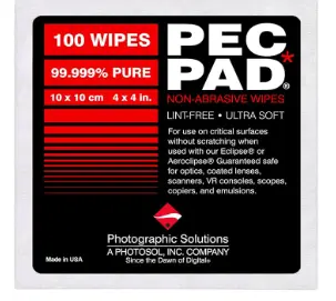Lens Cleaning Lint-free Wipes-100/Pk