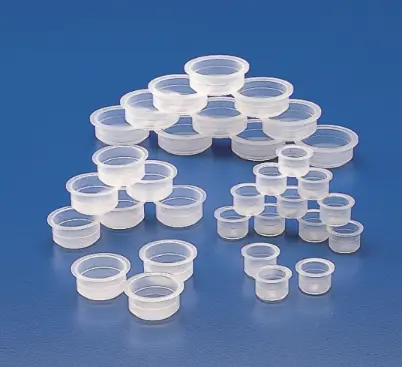Plastic Stopper: 22mm/24mm Push-in Test-tube Cap-100/Pk