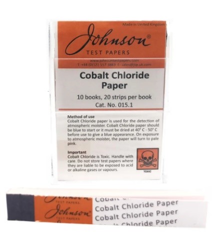 [CAHE1007863] Cobalt Chloride Paper, 10 books/200