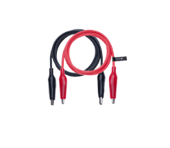 [CALB231083] Crocodile Leads, Pack 10 (5 red/5 black)