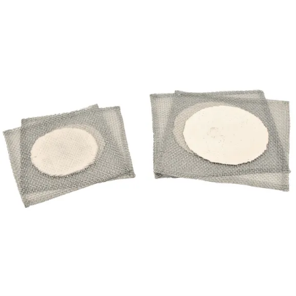 [CAHE1008636] Gauze Square w/ceramic centre 150x150mm- 10/pack