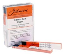 [CAHE1007860] Litmus Paper Red, 10 books/200.