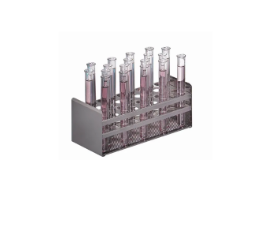 [CAHE1687433] Metal Test Tube Rack - holds 36 x 16mm diameter tubes