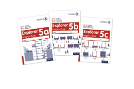 [CAHE1803873] Numicon Number, Pattern and Calculating 5 Explorer Progress Books ABC Set