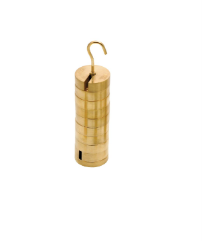 [CAHE1008017] Hanging Slotted Mass Set Incl. Hanger. 9x100g, 100g hanger - 1KG