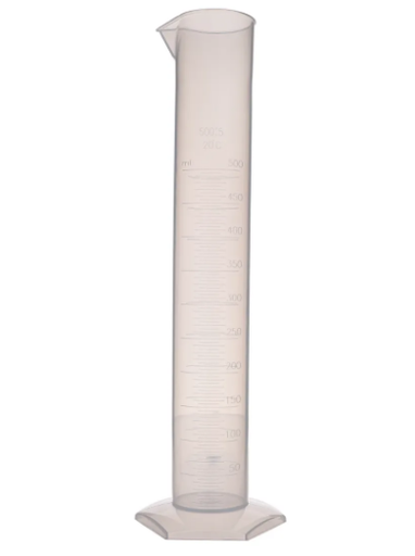 [CAHP058049AA/VTT12302537-500] 500ml Measuring Cylinder-PP