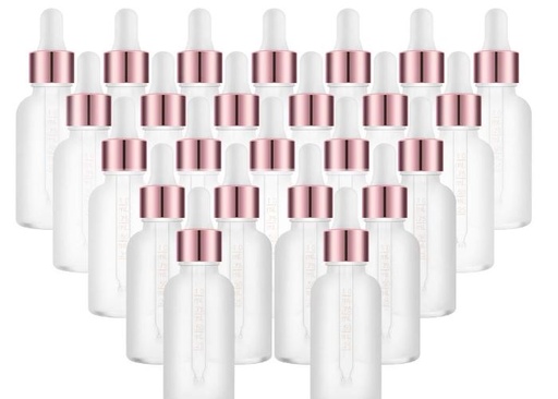 [CALB0017] 30ml Glass Dropper Bottle for Essential/Body Oils Frosted - 4 per pack