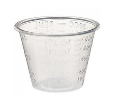 [CALB0019] 30ml Disposable Medicine Cups, Graduated - Pack of 100